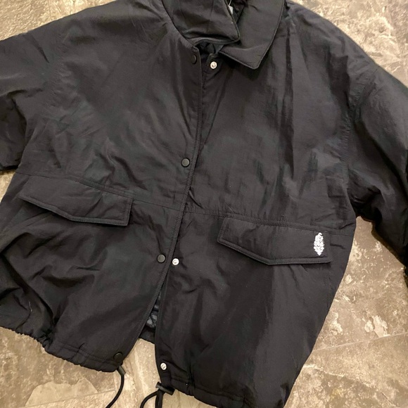 $178 MSRP FREE PEOPLE OFF THE BLEACHERS COACHES JACKET NEW SIZE XL - Picture 6 of 6